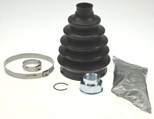 Faltenbalgsatz, Antriebswelle Vorderachse links Vorderachse rechts radseitig SPIDAN 24950 Bild Faltenbalgsatz, Antriebswelle Vorderachse links Vorderachse rechts radseitig SPIDAN 24950