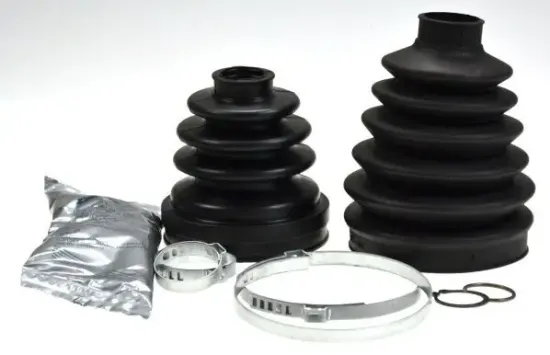 Faltenbalgsatz, Antriebswelle Vorderachse links Vorderachse rechts getriebeseitig radseitig SPIDAN 36084 Bild Faltenbalgsatz, Antriebswelle Vorderachse links Vorderachse rechts getriebeseitig radseitig SPIDAN 36084