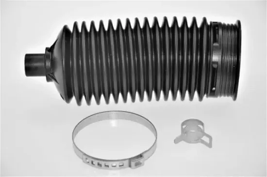 Faltenbalg, Lenkung Vorderachse links Vorderachse rechts SPIDAN 84185 Bild Faltenbalg, Lenkung Vorderachse links Vorderachse rechts SPIDAN 84185