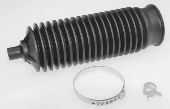 Faltenbalg, Lenkung Vorderachse links Vorderachse rechts SPIDAN 84286 Bild Faltenbalg, Lenkung Vorderachse links Vorderachse rechts SPIDAN 84286