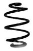 Fahrwerksfeder Hinterachse SPIDAN 86723