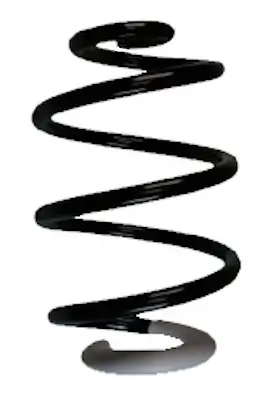Fahrwerksfeder Hinterachse SPIDAN 86723 Bild Fahrwerksfeder Hinterachse SPIDAN 86723