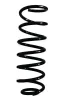 Fahrwerksfeder Hinterachse SPIDAN 86991
