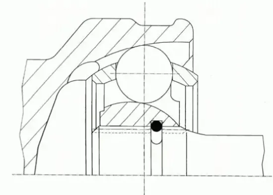 Gelenksatz, Antriebswelle SPIDAN 21947 Bild Gelenksatz, Antriebswelle SPIDAN 21947