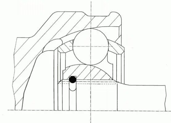 Gelenksatz, Antriebswelle SPIDAN 21147 Bild Gelenksatz, Antriebswelle SPIDAN 21147