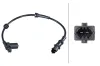 Sensor, Raddrehzahl 12 V Vorderachse HELLA 6PU 009 106-261