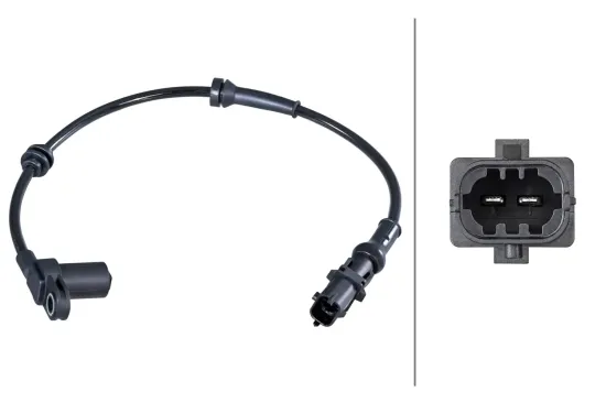 Sensor, Raddrehzahl 12 V Vorderachse HELLA 6PU 009 106-261 Bild Sensor, Raddrehzahl 12 V Vorderachse HELLA 6PU 009 106-261
