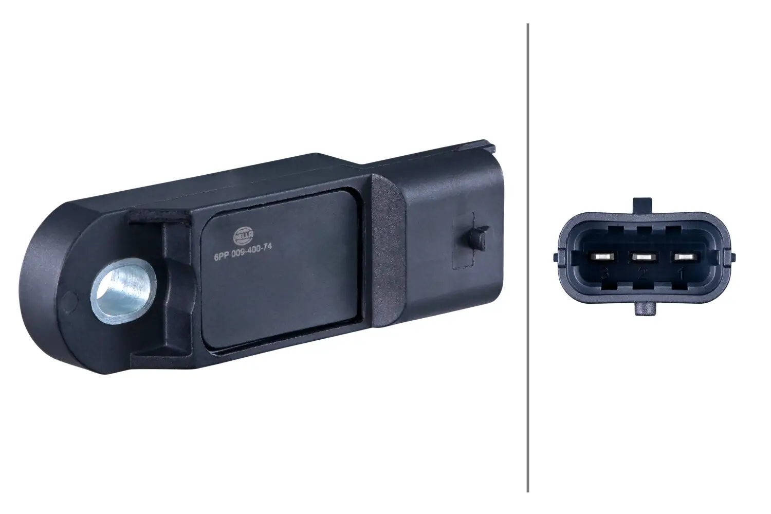 Sensor, Ladedruck HELLA 6PP 009 400-741