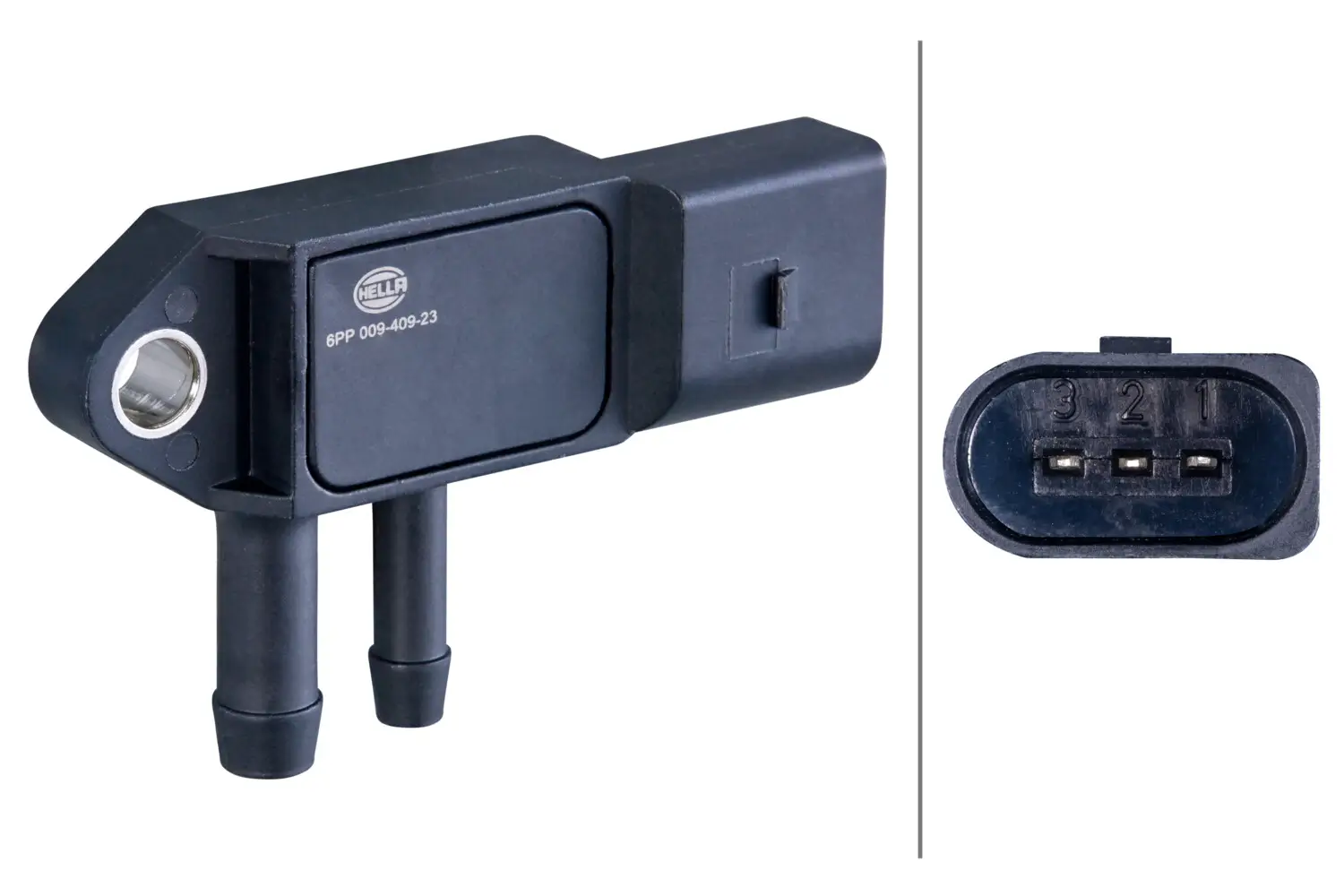 Sensor, Abgasdruck HELLA 6PP 009 409-231