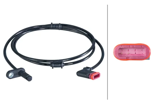 Sensor, Raddrehzahl 12 V Hinterachse HELLA 6PU 010 039-731 Bild Sensor, Raddrehzahl 12 V Hinterachse HELLA 6PU 010 039-731