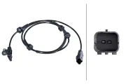 Sensor, Raddrehzahl 12 V Vorderachse HELLA 6PU 010 039-781