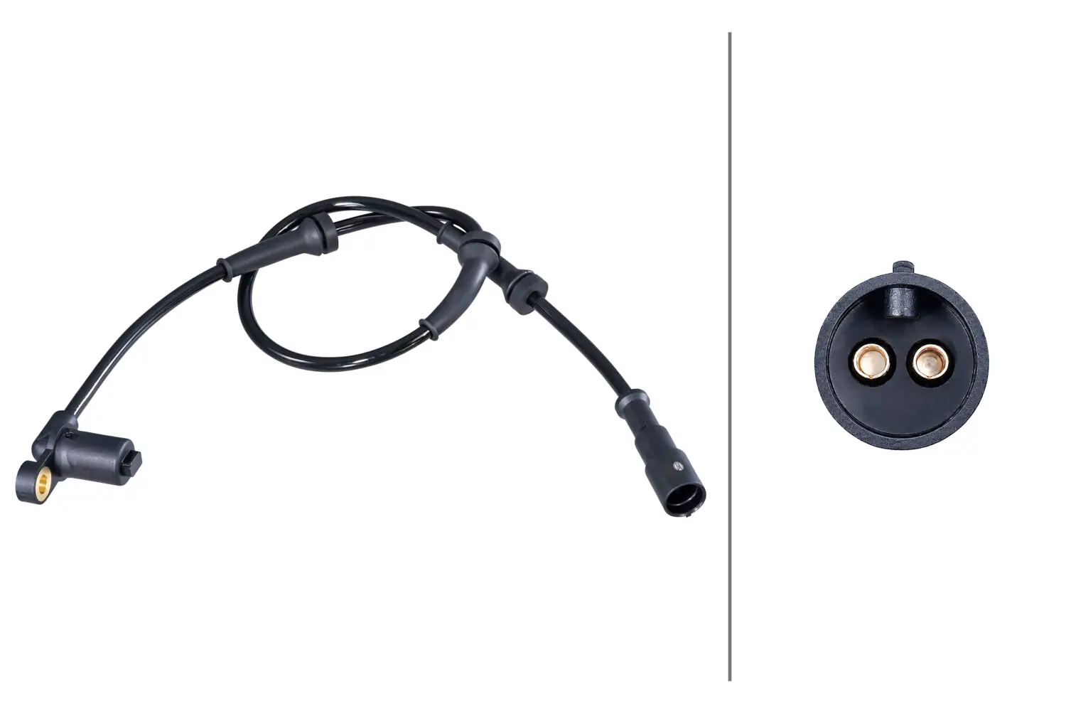 Sensor, Raddrehzahl 12 V Vorderachse HELLA 6PU 010 039-971