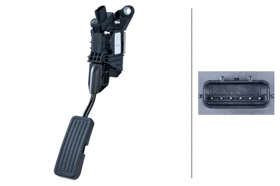 Sensor, Fahrpedalstellung HELLA 6PV 011 673-021 Bild Sensor, Fahrpedalstellung HELLA 6PV 011 673-021