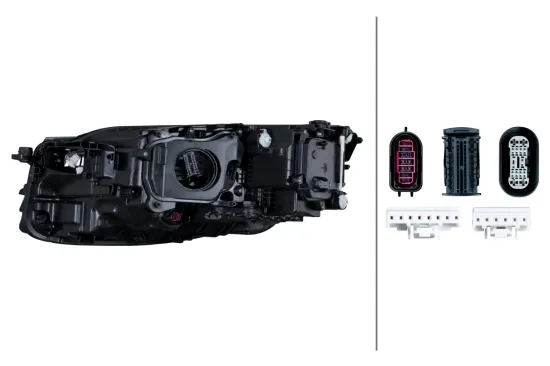 Hauptscheinwerfer 12 V rechts HELLA 1EX 013 143-381 Bild Hauptscheinwerfer 12 V rechts HELLA 1EX 013 143-381