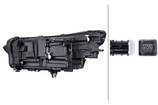 Hauptscheinwerfer 12 V rechts HELLA 1EX 015 368-121 Bild Hauptscheinwerfer 12 V rechts HELLA 1EX 015 368-121