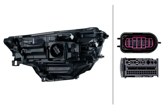 Hauptscheinwerfer 12 V rechts HELLA 1LX 016 263-441 Bild Hauptscheinwerfer 12 V rechts HELLA 1LX 016 263-441