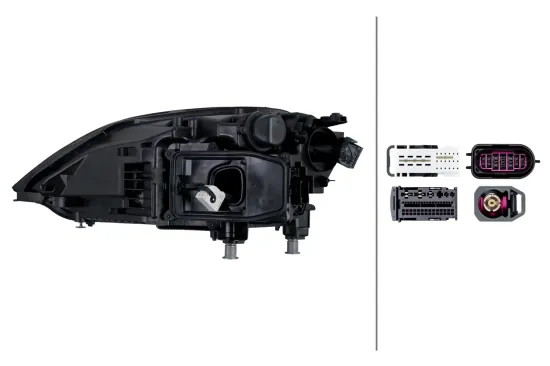 Hauptscheinwerfer 12 V rechts HELLA 1EX 016 348-721 Bild Hauptscheinwerfer 12 V rechts HELLA 1EX 016 348-721