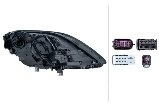 Hauptscheinwerfer 12 V links HELLA 1EX 016 351-511 Bild Hauptscheinwerfer 12 V links HELLA 1EX 016 351-511