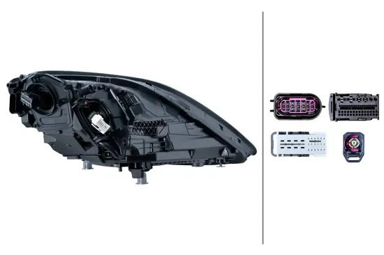 Hauptscheinwerfer 12 V links HELLA 1EX 016 351-711 Bild Hauptscheinwerfer 12 V links HELLA 1EX 016 351-711