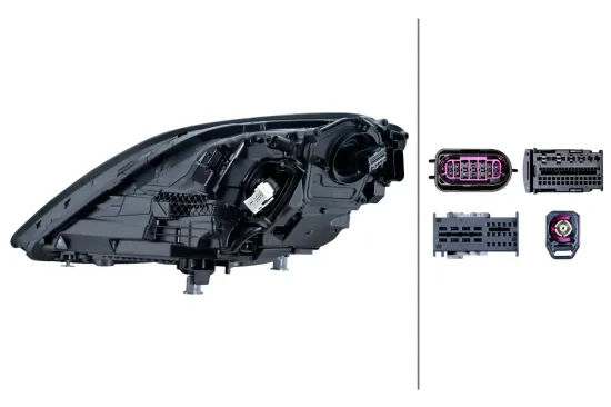 Hauptscheinwerfer 12 V rechts HELLA 1EX 016 351-721 Bild Hauptscheinwerfer 12 V rechts HELLA 1EX 016 351-721