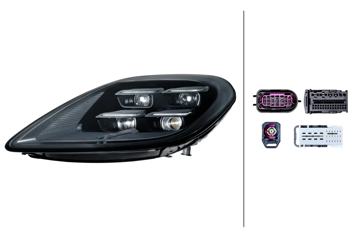 Hauptscheinwerfer 12 V links HELLA 1EX 016 351-911