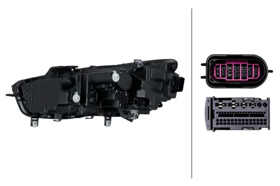 Hauptscheinwerfer 12 V rechts HELLA 1EX 016 810-821 Bild Hauptscheinwerfer 12 V rechts HELLA 1EX 016 810-821