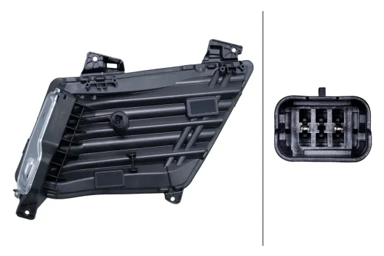 Tagfahrleuchte 12 V links HELLA 2PT 016 866-011 Bild Tagfahrleuchte 12 V links HELLA 2PT 016 866-011