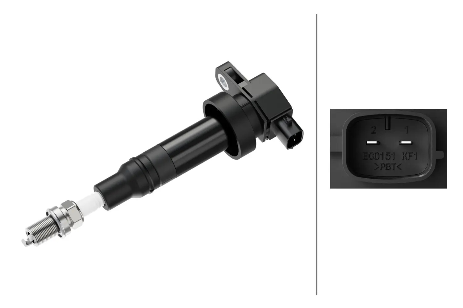 Zündspule 12 V HELLA 5DA 193 175-481