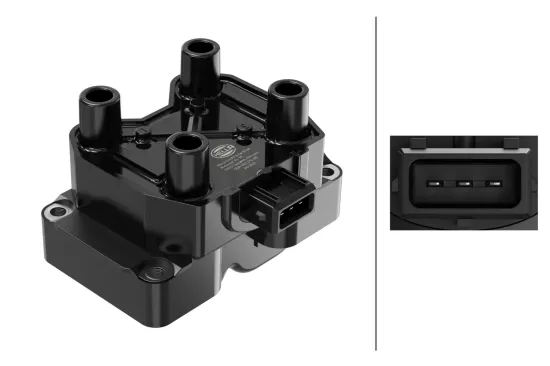 Zündspule 12 V HELLA 5DA 193 175-691 Bild Zündspule 12 V HELLA 5DA 193 175-691