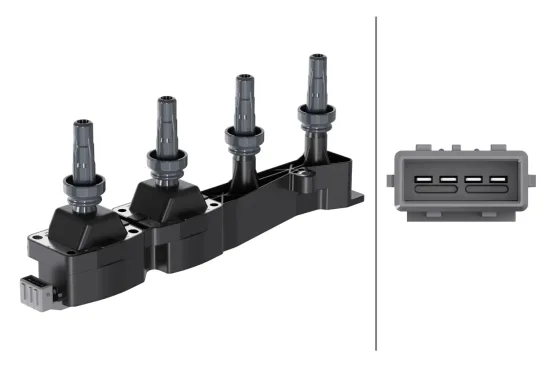Zündspule 12 V HELLA 5DA 193 175-731 Bild Zündspule 12 V HELLA 5DA 193 175-731