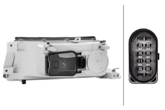 Hauptscheinwerfer 12 V rechts HELLA 1AJ 010 202-041 Bild Hauptscheinwerfer 12 V rechts HELLA 1AJ 010 202-041