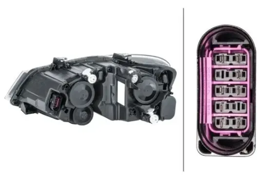Hauptscheinwerfer 12 V rechts HELLA 1EB 012 034-021 Bild Hauptscheinwerfer 12 V rechts HELLA 1EB 012 034-021