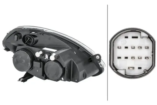 Hauptscheinwerfer 12 V links HELLA 1EB 270 521-231 Bild Hauptscheinwerfer 12 V links HELLA 1EB 270 521-231