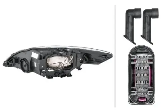 Hauptscheinwerfer 12 V rechts HELLA 1EB 354 996-021 Bild Hauptscheinwerfer 12 V rechts HELLA 1EB 354 996-021