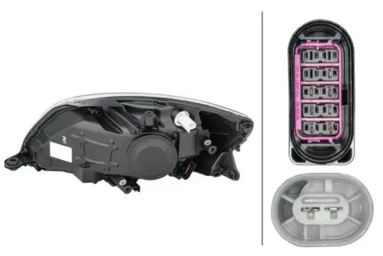 Hauptscheinwerfer 12 V rechts HELLA 1ED 010 417-341 Bild Hauptscheinwerfer 12 V rechts HELLA 1ED 010 417-341