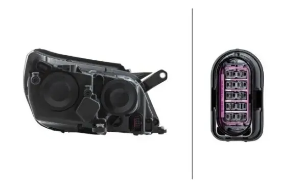 Hauptscheinwerfer 12 V links HELLA 1ED 247 038-211 Bild Hauptscheinwerfer 12 V links HELLA 1ED 247 038-211