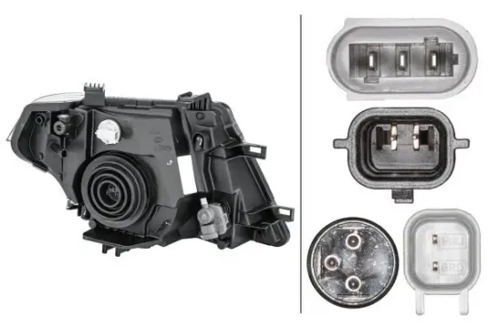 Hauptscheinwerfer 12 V links HELLA 1EE 238 055-011 Bild Hauptscheinwerfer 12 V links HELLA 1EE 238 055-011