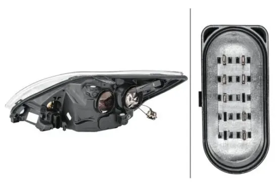 Hauptscheinwerfer 12 V rechts HELLA 1EE 354 257-021 Bild Hauptscheinwerfer 12 V rechts HELLA 1EE 354 257-021