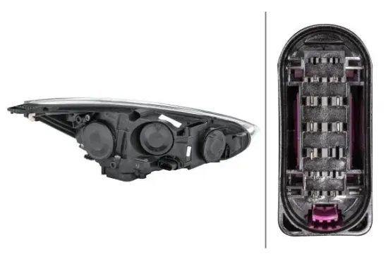 Hauptscheinwerfer 12 V links HELLA 1EE 354 827-151 Bild Hauptscheinwerfer 12 V links HELLA 1EE 354 827-151