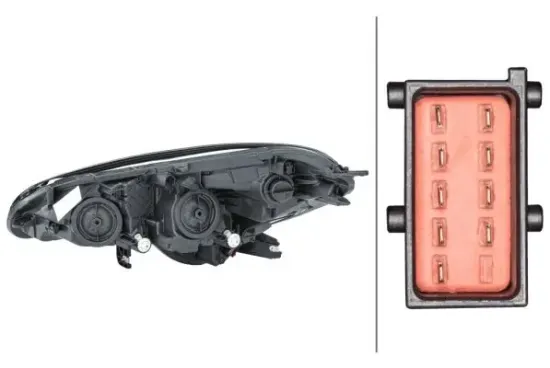 Hauptscheinwerfer 12 V rechts HELLA 1EF 011 830-021 Bild Hauptscheinwerfer 12 V rechts HELLA 1EF 011 830-021