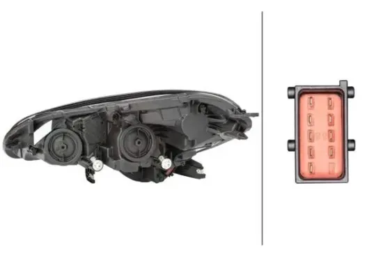 Hauptscheinwerfer rechts HELLA 1EF 011 830-061 Bild Hauptscheinwerfer rechts HELLA 1EF 011 830-061