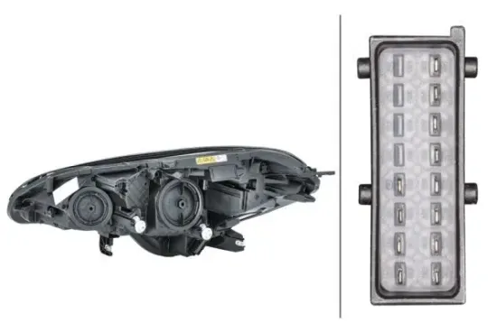 Hauptscheinwerfer rechts HELLA 1EF 011 830-101 Bild Hauptscheinwerfer rechts HELLA 1EF 011 830-101