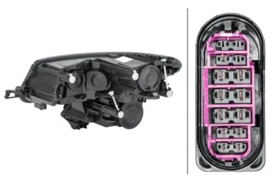 Hauptscheinwerfer rechts HELLA 1EF 012 669-101 Bild Hauptscheinwerfer rechts HELLA 1EF 012 669-101