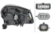 Hauptscheinwerfer 12 V links HELLA 1EF 238 042-011 Bild Hauptscheinwerfer 12 V links HELLA 1EF 238 042-011