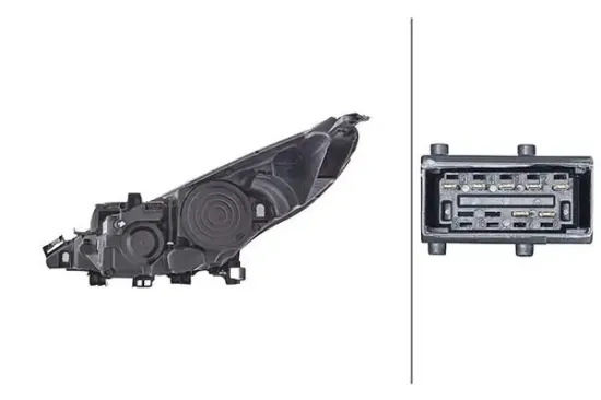 Hauptscheinwerfer 12 V rechts HELLA 1EF 354 533-021 Bild Hauptscheinwerfer 12 V rechts HELLA 1EF 354 533-021