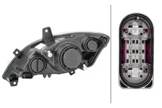 Hauptscheinwerfer 12 V rechts HELLA 1EG 009 627-021 Bild Hauptscheinwerfer 12 V rechts HELLA 1EG 009 627-021