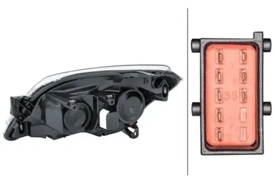 Hauptscheinwerfer 12 V rechts HELLA 1EG 270 370-321 Bild Hauptscheinwerfer 12 V rechts HELLA 1EG 270 370-321