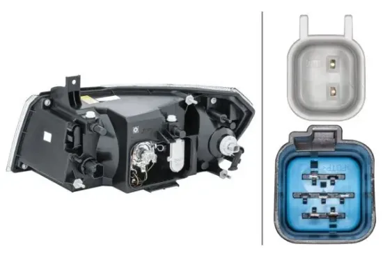 Hauptscheinwerfer 12 V rechts HELLA 1EG 354 024-121 Bild Hauptscheinwerfer 12 V rechts HELLA 1EG 354 024-121