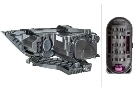 Hauptscheinwerfer 12 V rechts HELLA 1EG 354 839-021 Bild Hauptscheinwerfer 12 V rechts HELLA 1EG 354 839-021
