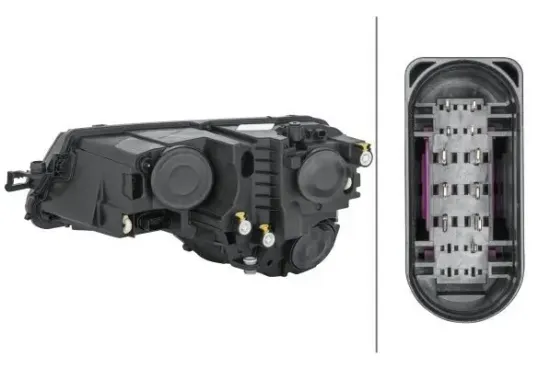 Hauptscheinwerfer 12 V rechts HELLA 1EG 354 855-061 Bild Hauptscheinwerfer 12 V rechts HELLA 1EG 354 855-061